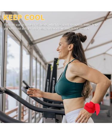 Milisten 9-Piece Cooling Scarf Set - Ice Cool Neck Wraps for Indoor & Outdoor Comfort - Buy Online on GoSupps.com