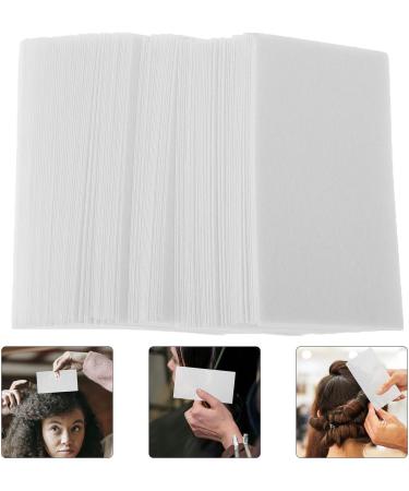 Homoyoyo Papier pour Permanente Professionnelle R sistant la Chaleur Ultra-fin Grand Format 15 5 X 8 Cm 520 Feuilles Jetables pour Salon Coiffure Outils de Permanente pour Soins - Buy Online on GoSupps.com