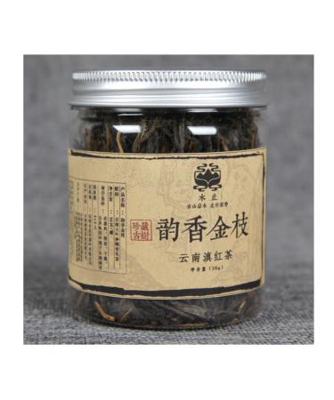 HQZM Yunnan Fengqing Dian Hong Tea 30g Can Rhyming Kung Fu Black Tea Loose Leaf Black Tea 30g * 1 30g * 1