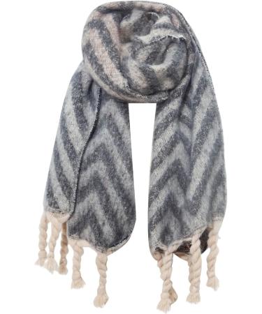 Warm Ladies Knitted Cashmere Wool Scarf | Vintage Winter Wrap & Turban Bib | One Size - Gy2 - Buy Online on GoSupps.com