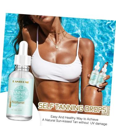 FRCOLOR Sun- Body Sun Tanning Sunless Body Self Tanner Self Tanner Spray Self Tanner Lotion Bronzer Drops Self Tan Drops Self Tanner Drops Dihydroxyacetone Water-based Black Frost - Buy Online on GoSupps.com