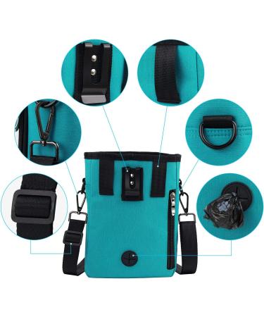 Waterproof Dog Food Bag - XL Blue | Perfect for Treats & Agility Training | Ideal for Feeding & Dog Training - Buy Online on GoSupps.com