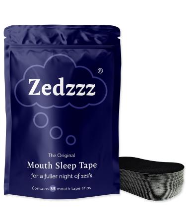 Zedzzz Mouth Tape for Sleeping | Anti Snoring Aid for Men & Women | 5+ Weeks of Sleep Tape Strips | Sleep Aid | Anti Snoring Devices Mouth Tape | Snore Stopper | Reusable Mouth Tape Sleep Aid