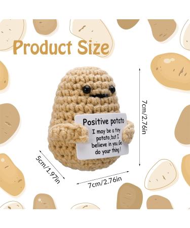 Umorismo 2 Positive Potato Poster & Pocket Hug - Unique Gifts for Friends & Women - Buy Online on GoSupps.com