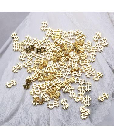 Girl Manicure Tools For Women Nail Charms Nail Accessories Dollar Sign Nail Art Stickers 3D Nail Decals - Buy Online on GoSupps.com