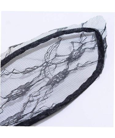 Women Girl Hairbands Lace Rabbit Bunny Ears Veil Black Eye Mask Halloween Party Headwear Hair Accessories - Buy Online on GoSupps.com