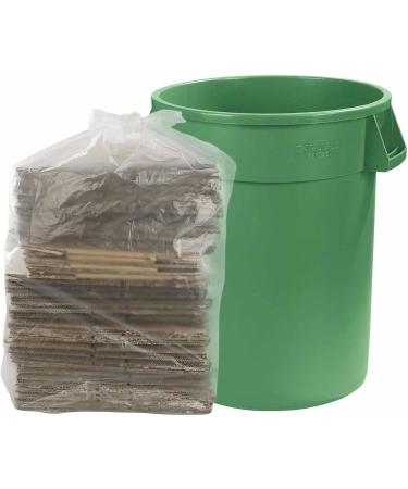 Cand 45 Gallon Clear Lawn and Leaf Garbage Bags - 70 Count Pack for 55 Gallon Bins - Buy Online on GoSupps.com