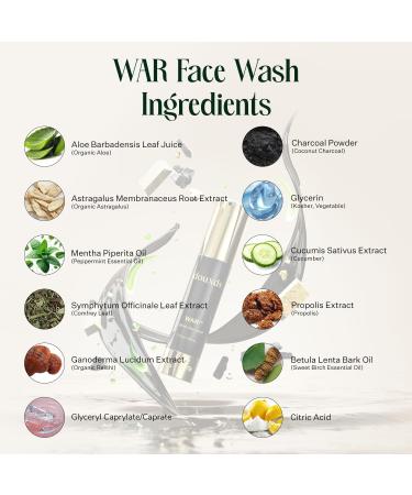 douxds The Basics Set WAR Charcoal Face Wash and PRIME Vitamin Face Quench Duo Face Wash for Oily Skin Men Skin Care Kit Razor Bumps and Acne Treatment Men s Skin Care Products - Buy Online on GoSupps.com
