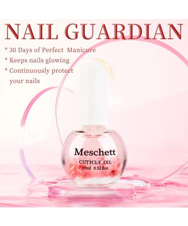 Peach Cuticle Oil with Sweet Almond Oil for Nail Repair & Growth - 15ml - Buy Online on GoSupps.com
