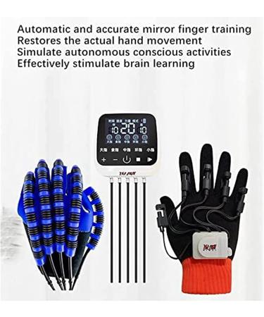 ZZBB Rehabilitation Robot Gloves Training Finger Flexion Correction Troke Hemiplegia Patients Tendons Exercise Gloves for Flexion Contracture for Long-Term Relief Left Small - Buy Online on GoSupps.com