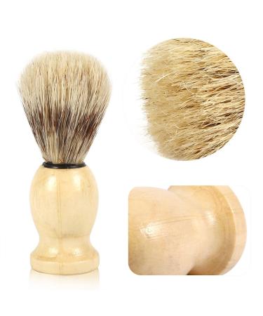Ankroyu Men's Razor Brush - Professional Shaving Brush for Beard & Facial Cleaning | Premium Men's Shaving Accessories - Buy Online on GoSupps.com