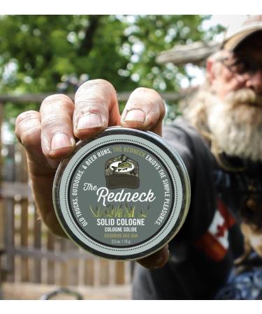 Walton Wood Farm Solid Cologne (The Redneck) Bourbon & Oak Scent Vegetarian-Friendly and Paraben-Free 2.5 oz - Buy Online on GoSupps.com