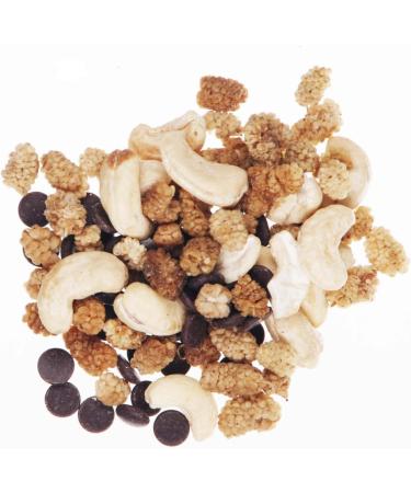 Organic Dark Chocolate Mulberry and Cashew Trail Mix - Forest Whole Foods (1kg) Creamy Chocolate 1 kg (Pack of 1) - Buy Online on GoSupps.com