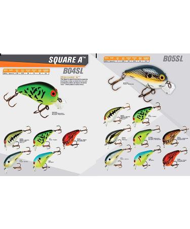 Bomber Square A Crankbait Fishing Lure Apple Red Crawdad 1 5/8-Inch - Buy Online on GoSupps.com