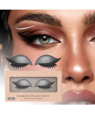 Pansements d' cils r utilisables autocollants pour fards paupi res imperm ables pour festivals voyages mariages cosplay f tes sc ne Halloween s ance photo gris - Buy Online on GoSupps.com
