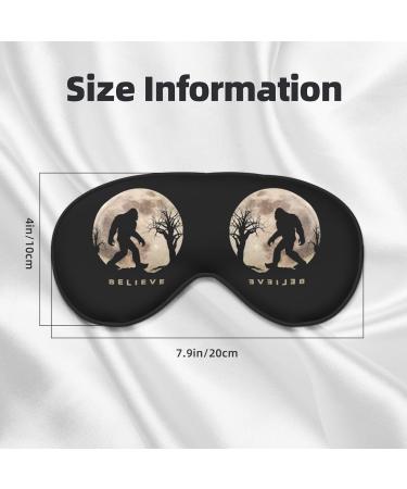 Funny Bigfoot Sleep Eye Mask - Light Blocking & Comfortable - Perfect for Travel & Sleeping - Buy Online on GoSupps.com