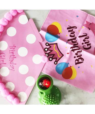 Suoxu Dog Birthday Party Hat & Gift Set - Cute Cotton Triangle Scarf & Happy Birthday Bandana for Puppies - Buy Online on GoSupps.com