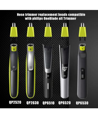 2 Pack Replacement Heads for Philips Norelco OneBlade - Nose, Ear, and Eyebrow Compatible - Buy Online on GoSupps.com