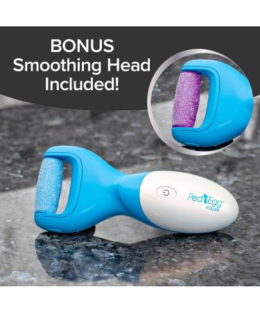 Buy PedEgg Power Cordless Motorized Callus Remover - LED Light 2000 RPMs for Smooth Feet As Seen On TV - Buy Online on GoSupps.com