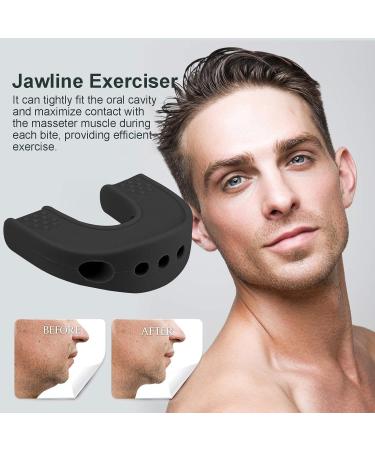 Jaw Trainer Women U-Shaped Jawline Exerciser Jawline Trainer | Jaw Sculpting Tool Jawline Shaper with Storage Box for Women Men Black - Buy Online on GoSupps.com