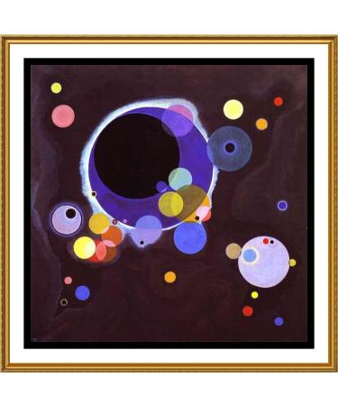 Artist Wassily Kandinsky Cross Stitch Pattern - Several Circles | Orenco Originals - Buy Online on GoSupps.com