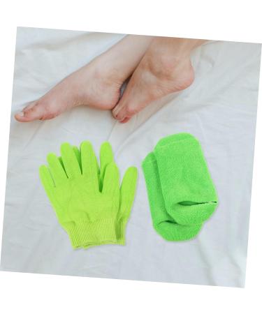 FRCOLOR Comfortable Moisturizing Gloves Moisturizing Socks 1 Set Moisturizing Hand and Foot Covers Sock Lotion Yarn Girl Child Soft Moisturizing Gloves Moisturizing Hand Gloves - Buy Online on GoSupps.com