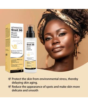 Snail Mucin 96% Power Repairing Essence | Hydrating Serum for Dull Skin & Fine Lines | Korean Skincare 100ml - Buy Online on GoSupps.com