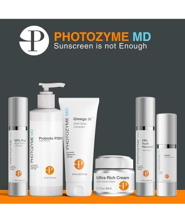 Photozyme DNA Youth Recovery Anti Aging Facial Serum | Repair Enzymes | Skincare Treatment for Wrinkles, Acne Scars | Dark Spot Corrector - 1.7 Fl Oz - Buy Online on GoSupps.com
