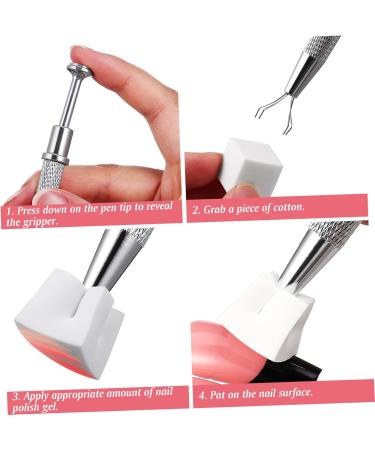 POPETPOP Nail Gradient Color Sponge Wedge Shaped Nails wrap Paint Sponge Polish Transfer Sponge with Pick-up Tool for Color Fade Manicure Nail Art Tools - Buy Online on GoSupps.com