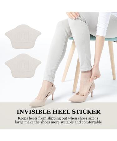 FOMIYES 15 Pairs High Heel Comfort Pads & Cushion Sleeve - Cuttable Half Size Stickers for Women's White High Heels | Heel Guards & Protectors - Buy Online on GoSupps.com