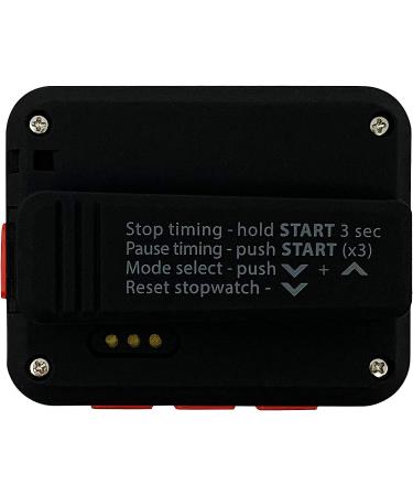 Gymboss Charge Interval Timer and Stopwatch - Black/Red - Buy Online on GoSupps.com