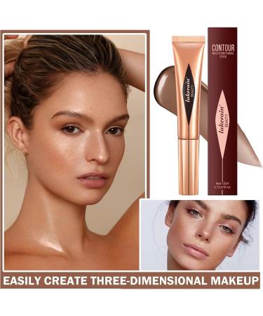 Liquid Contour Beauty Wand Cream Bronzer Contour Wand Soft Smooth Glossy Lightweight Long Lasting Waterproof Liquid Contour Stick Makeup Kit For Face With Natural Nude Finish (05# Contour Wand) 05#contouring Wand - Buy Online on GoSupps.com