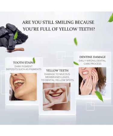 Buy Pemarlis 3 Pack Activated Charcoal Toothpaste 105g | Natural Teeth Whitening Deep Clean Fluoride-Free Bamboo Charcoal Formula for White Teeth - Buy Online on GoSupps.com