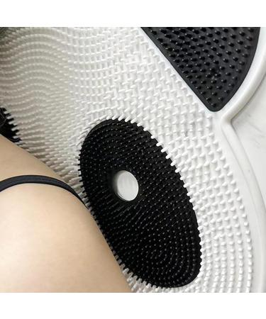 Foot Scrubber Shower Foot Scrubber Mat Non Slip Shower Foot Scrubber Suction Cup Design Shower Foot Scrubber Mat and Foot Massager Anti Skid Mat Foot Cleaner for Shower Cleaning Relaxing and Massage - Buy Online on GoSupps.com