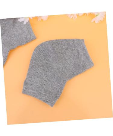 Healeved 6 Pairs Moisturizing Gel Socks Heel Sleeves Protectors Anti-Crack Socks Toeless Spa Socks Foot Socks Crack Heel Socks Spa Gel Socks Men and Women Pink Ordinary Casual Socks - Buy Online on GoSupps.com