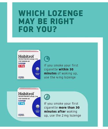 Habitrol Nicotine Lozenges 2mg - 135 Count Stop Smoking Aid - Buy Online on GoSupps.com