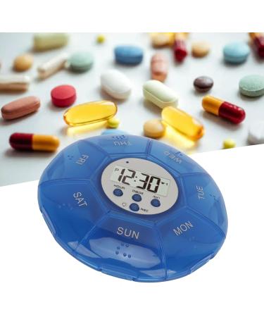 Smart Medicine Box with Recording 7-Day Reminders for Elderly & Blind - International Shipping Available - Buy Online on GoSupps.com