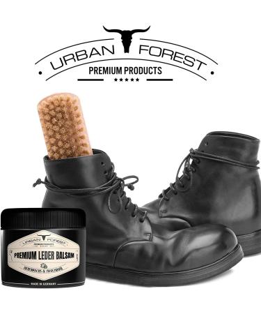 Premium Leather Care Balm for Smooth Sofas - 250ml with Beeswax & Avocado Oil | Made in Germany | Includes Hand Sponge - Buy Online on GoSupps.com