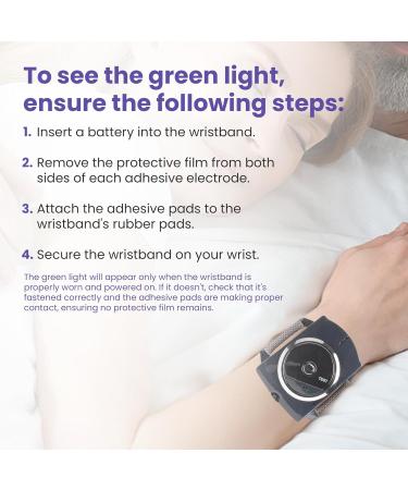 Anti-Snore Wristband - Advanced Bionic Detection Technology for Effective Snoring Relief | Adjustable & Comfortable Device for Men & Women - Buy Online on GoSupps.com