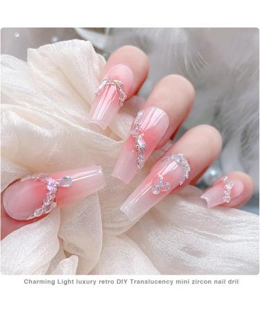 GREYWAWA 50Pcs Luxury Zircon Nail Charms Rhinestones For Nails Art Decoration Jewelry DIY Luxury Charms Nail Decoration Part - Buy Online on GoSupps.com