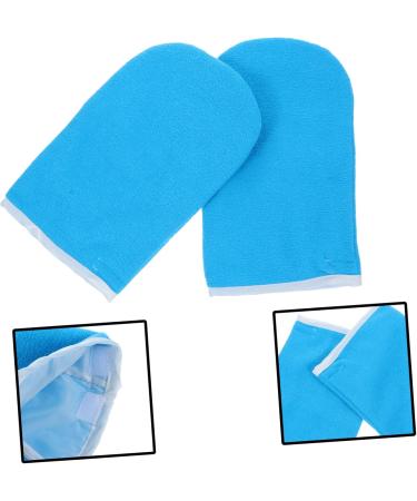 VINTORKY 1 Pair hand mask care Reusable Paraffin Gloves wax heated mitten paraffin baths gloves hot paraffin mitten mitten heated mittens spa gloves polyester insulation care bag - Buy Online on GoSupps.com