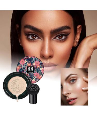 Mushroom Head Air Cushion Moisturizing BB Cream Concealer | Mushroom Head Air Cushion BB Cream Mushroom Head Foundation Full Coverage Foundation for Friends and Fr - Buy Online on GoSupps.com