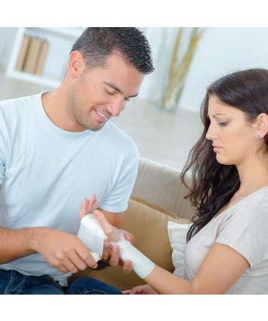 100 Pack 4x4yd Stretched Gauze Bandage Rolls - Individually Packed White Gauze Wraps for Body Care - Buy Online on GoSupps.com