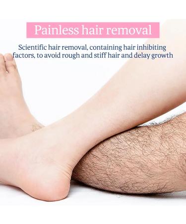 Fast-Acting Vegan Hair Removal Cream for Legs Body & Bikini - 100g with Cucumber Sage Extract - Ideal for All Skin Types - Buy Online on GoSupps.com