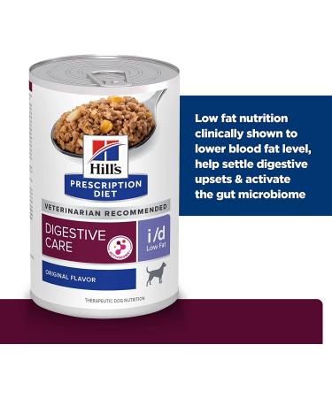Hill's Prescription Diet i/d Low Fat Wet Dog Food 13oz (12 Pack) - Veterinary Digestive Care - Buy Online on GoSupps.com