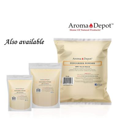5lb Fenugreek Seed Powder - Bulk Herb for Hair and Skin Health | Gluten Free & Non-GMO - Buy Online on GoSupps.com