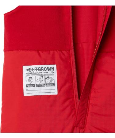 Columbia Kids' Snowslope II Bib Mountain Red Large - Waterproof Winter Overalls - Buy Online on GoSupps.com
