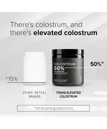 Ultra High Strength Bovine Colostrum Powder - 50% IgG - 2,000mg per Serving - Third Party Tested for Potency - Supports Immune Gut and Skin Health - 30 Servings -Premium Bovine Colostrum Supplement 2.11 Ounce (Pack of 1) - Buy Online on GoSupps.com