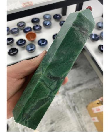 Natural Crystal Rough Crystal Tower Natural African Emerald Crystal Gem Room Office Decoration Gift Hand Polished (Size : 850-900g) - Buy Online on GoSupps.com