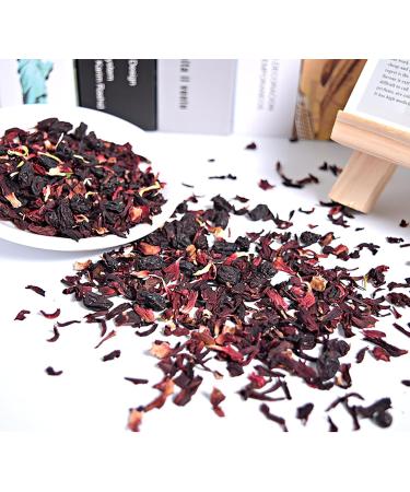 Strawberry Blueberry Fruit Tea Roselle Flower Tea Flower Tea No-cook Fruit Tea (100g/ bottle) - Buy Online on GoSupps.com